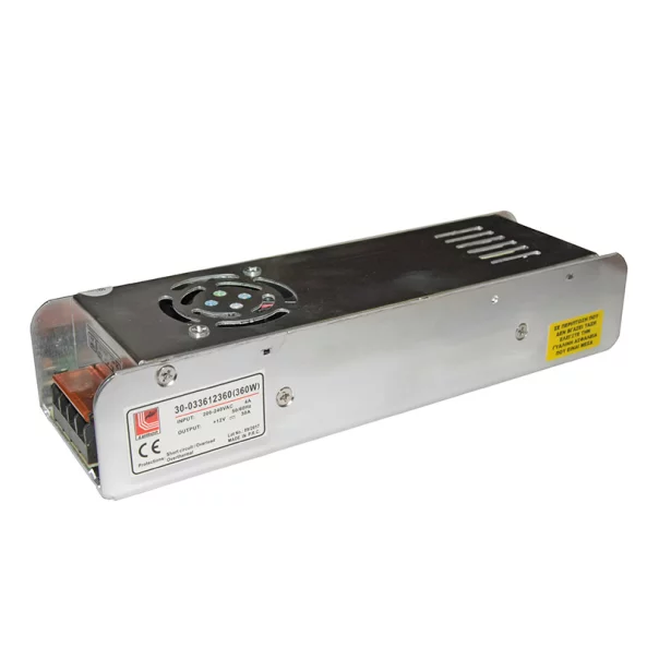 TRANSF.PT.LED 230V/12V 360W ALUMINIU