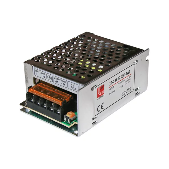 TRANSF.PT.LED 230V/12V 36W ALUMINIU