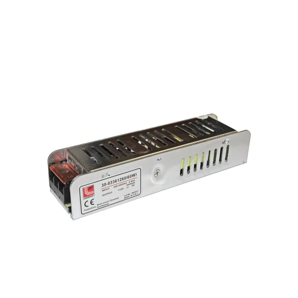 TRANSF.PT.LED 230V/12V 60W ALUMINIU