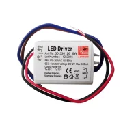 TRANSF.PT.LED 230V/12V 6W PLASTIC