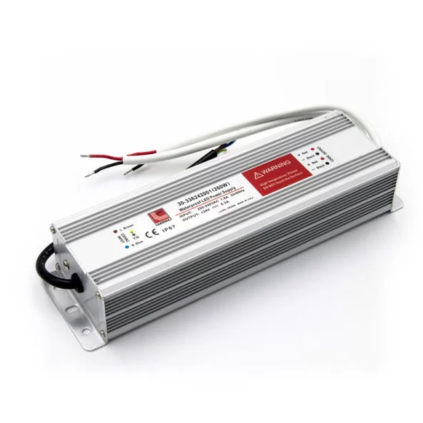 TRANSF.PT.LED 230V/24V 200W ALUMINIU IP67