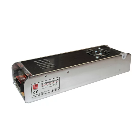TRANSF.PT.LED 230V/24V 360W ALUMINIU