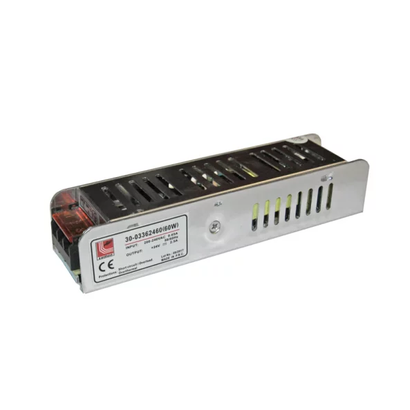 TRANSF.PT.LED 230V/24V 60W ALUMINIU