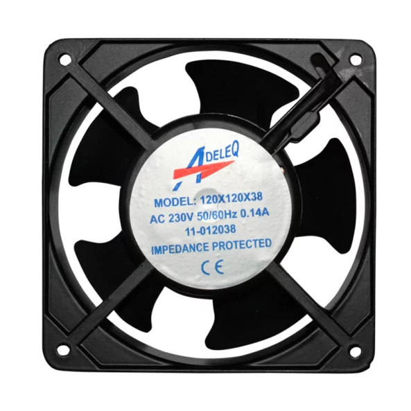 VENTILATOR &quot;SIMPLU&quot; PLASTIC 120X120X38MM 230V