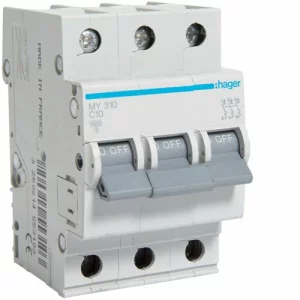 HAGER MY310 SIGURANTA 3P 10A 4,5KA C 3M