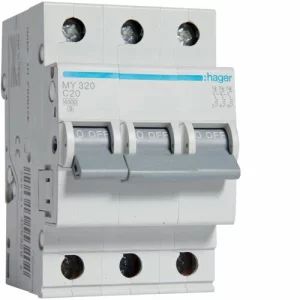 HAGER MY320 SIGURANTA 3P 20A 4,5KA C 3M