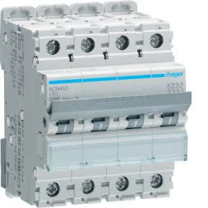 HAGER NCN463 SIGURANTA 4P 63A C 10KA