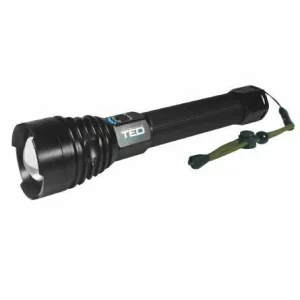 LANTERNA CU ACUMULATOR SI ZOOM 1800lm 2X18650 15W TL-8196 TED
