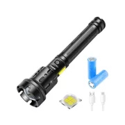 LANTERNA CU ACUMULATOR SI ZOOM 2600lm 2X18650 30W TL-8196-1 TED