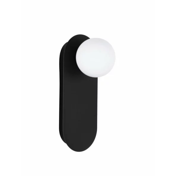 NOVA LUCE 9006092 BLOB SANDY BLACK STEEL G9 IP20