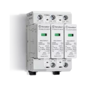 DESCARCATOR DE PROTECTIE TIPUL 2 (3 VARISTOARE) PENTRU 1000VC.C. SISTEME FOTOVOLTAICE 15KA FARA CONTACT DE SEMNALIZARE LA DISTANTA