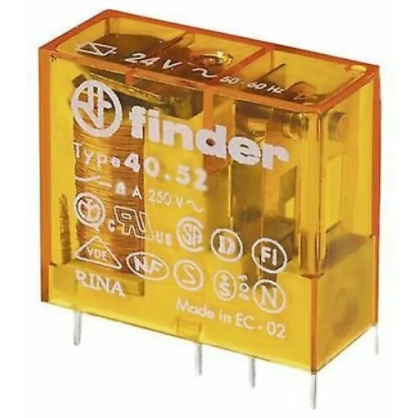 RELEU INDUSTRIAL MINIATURIZAT FISABIL TERMINALE LAMELARE TIP FASTON 187 (4.8X0.5MM) ALIMENTARE 24VC.C. 1C 16A AGNI CU BUTON DE PROBA BLOCABIL+ INDICATOR MECANIC