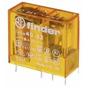 RELEU MINIATURIZAT IMPLANTABIL 5MM INTRE PINII CONTACTULUI ALIMENTARE 24VC.A. 2C 8A AGNI