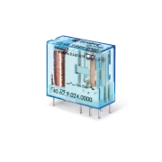 RELEU MINIATURIZAT IMPLANTABIL 5MM INTRE PINII CONTACTULUI BOBINA SENSIBILA IN C.C. ALIMENTARE 24VC.C. 2C 10A AGNI