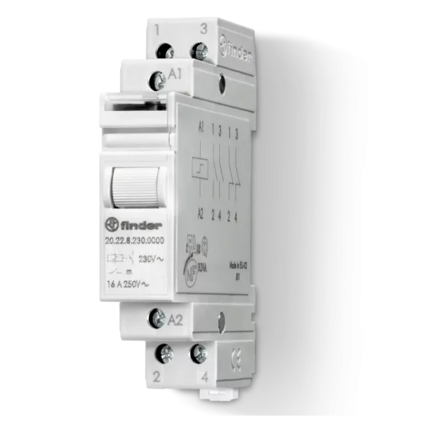 RELEU PAS CU PAS MODULAR 2 SECVENTE ALIMENTARE 230VC.A. 2ND 16A AGNI