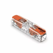 WAGO-2212411CLEMA 2 POLI IN LINIE TRANSPARENT