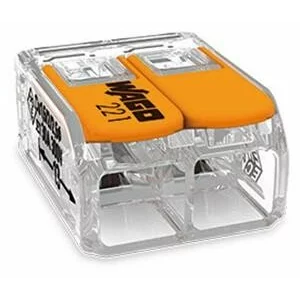 WAGO-221612 CLEMA 2 POLI 6MM (cu clapeta)