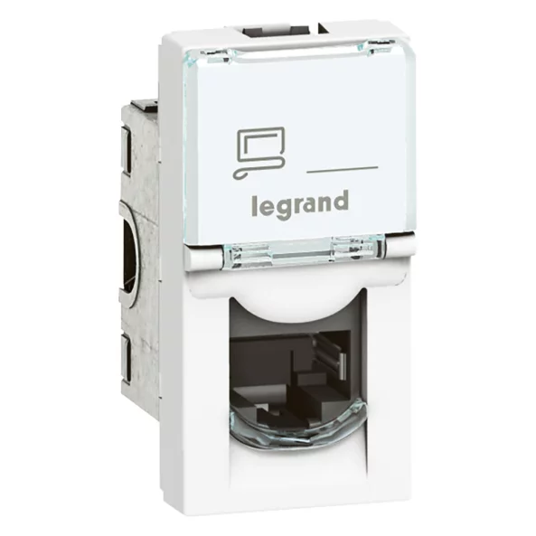 LEGRAND 076561 RJ45 C6 UTP MOSAIC 1M