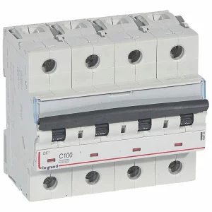 LEGRAND 408704 DISJUNCTOR DX3 4P C100 10000A