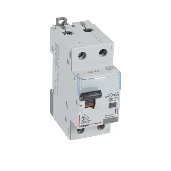 LEGRAND 410922 DIFERENTIAL DX3 1PN D B20 6000A 30 MA AC