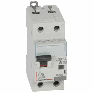 LEGRAND 411003 DISJUNCTOR DX3 1P+N C20 6000A AC 30MA