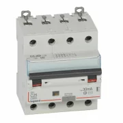 LEGRAND 411188 DISJUNCTOR DX3 4P C25 6000A AC 30MA 4M