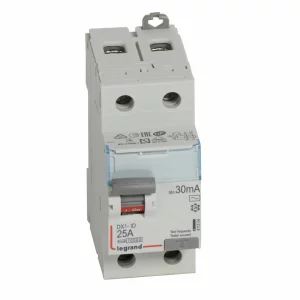 LEGRAND 411504 DISJ. DX3-ID RCCBs 1P+N C25 6000A AC 30MA