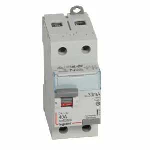 LEGRAND 411505 DISJ. DX3-ID RCCBs 1P+N C40 6000A AC 30MA
