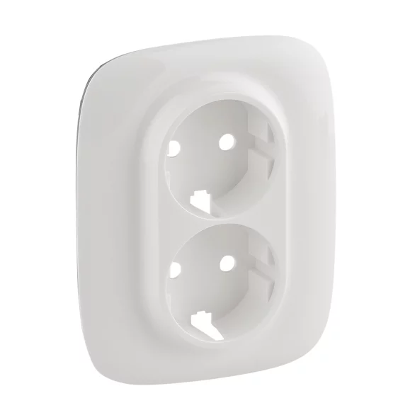 PLACA VALENA PT PRIZA 2X2P+T ALBA
