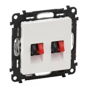 PRIZA DIFUZOR DUBLA BORNE 4MM2 ALBA