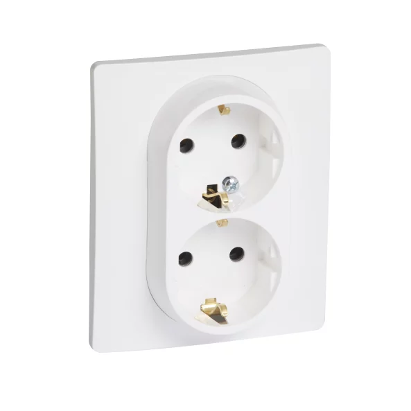 PRIZA SCHUKO 2X2P+T ALBA 764534