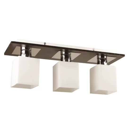 ERSTE PLAFONIERA ANDRA 3XE27 MAX 60W WENGE 6531/3