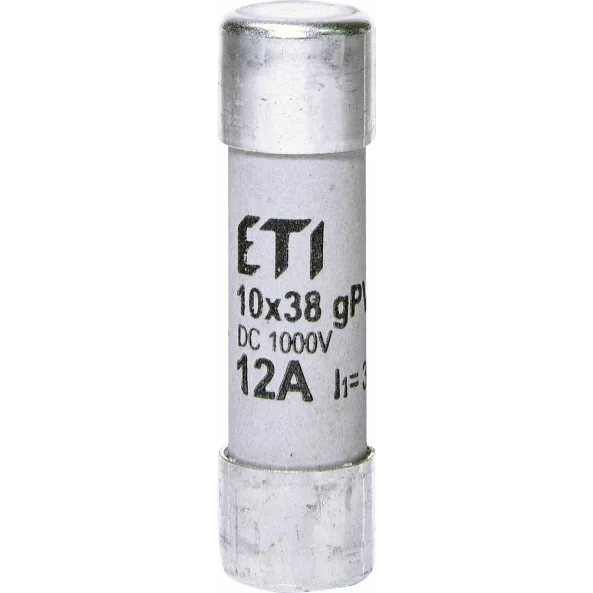 ETI SIG CILINDRICA GPV 10X38 12A 1000V 30KA