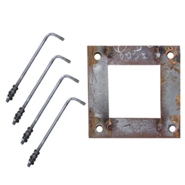 SET 4 BULOANE PRINDERE FLANSA SI SABLON FUNDATIE 250X250 MM