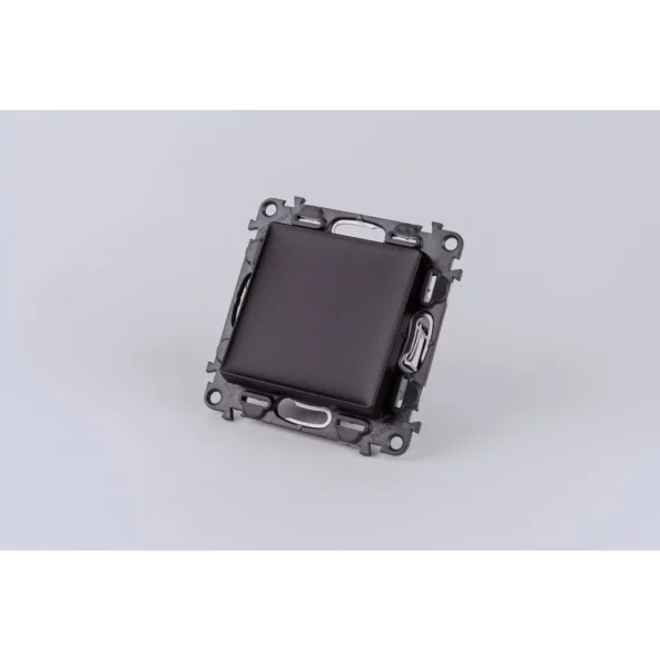 INTRERUPATOR CRUCE 10AX NEGRU MAT