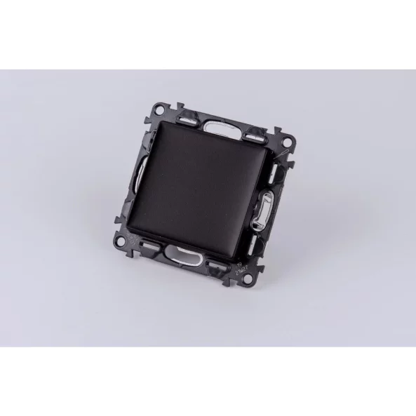 INTRERUPATOR SIMPLU 10AX NEGRU MAT
