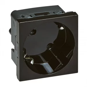 LEGRAND 079355L PRIZA 2P+T MOSAIC NEGRU