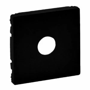 PLACA VALENA PT. PRIZA TV NEGRU MAT