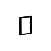 1G PLATE FOR 2X2P+E SCK BLK VALENA