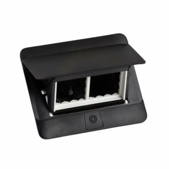 LEGRAND 654002 DOZA POP UP NEECHIPATA 4 MODULE NEGRU KIT INCLUS