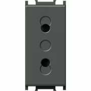 TEM VM20AT MODUL PRIZA ST. ITALIAN 1M 10A NEGRU