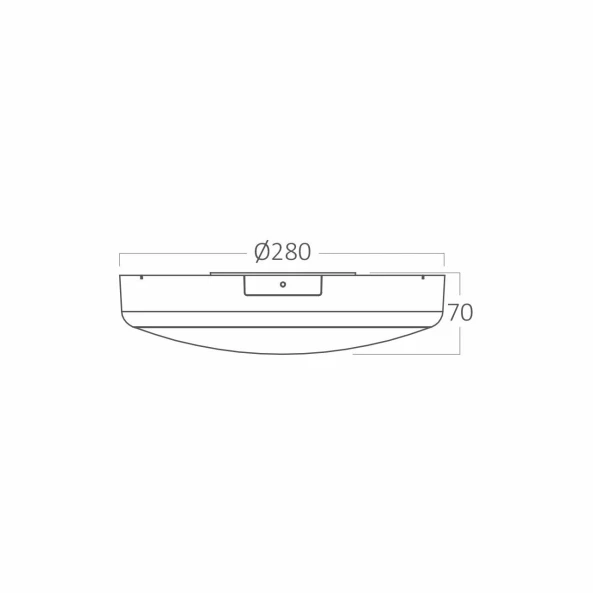 APLICA LED CU SENZOR CU KIT EMERGENTA 20W 3IN 1 GRANDE IP54 BR-BC15-00580