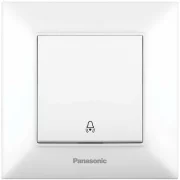 P-SA-Z INTRERUPATORE. REV. SLIM CU SIMBOL SONERIE 10AX 250V ALB (P-AZ)