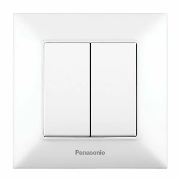P-SA.2 COMUTATOR SIMPLU SLIM 10AX 250V ALB (P-A2)