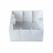 P-SA.DOZA DOZA CADRU PT MONTAJ SLIM 1POST ALB (P-A.DOZA)