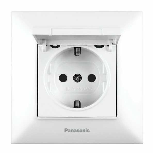 P-SA.S.CAP PRIZA SLIM 2P+E SIMPLA CU OBTUR. SI CAPAC 16A (P-AS.CAP)