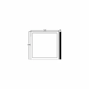 PANEL LED APLICABIL 50W 3000K 600X600