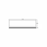 PANEL LED APLICABIL 50W 4200K 300X1200 BR-BP21-03110