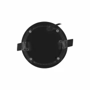 SPOT CU LED ROTUND INCASTRAT 24W 10INC NEGRU CCT