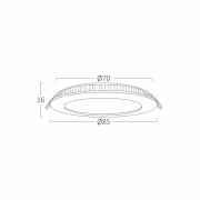 SPOT CU LED ROTUND INCASTRAT 6W 6400K